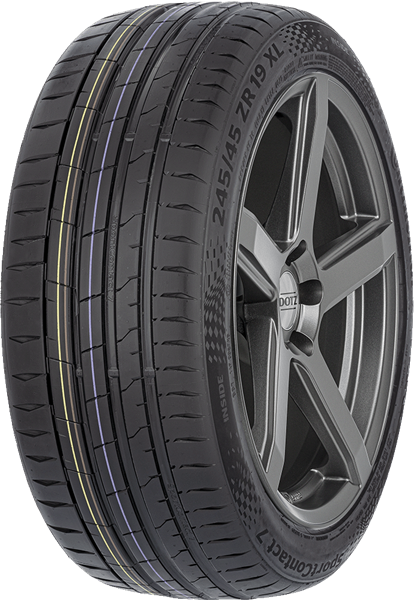 Continental SportContact 7 295/30 R21 102 Y XL, ZR, MO1, ContiSilent