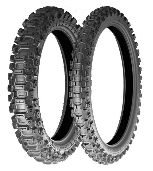 Bridgestone Battlecross X31 110/100-18 64 M TT CASTLE BLOCK, COOLING FIN