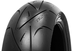 Continental ContiSportAttack 190/55ZR17 (75 W) Rear TL M/C