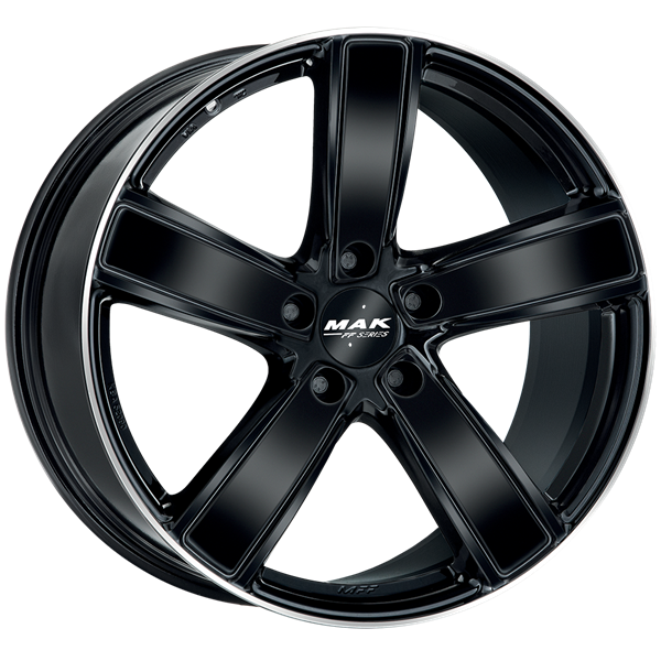 MAK Turismo-D FF Black Lip Mirror 11,50x20 5x130,00 ET68,00