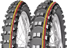 Mitas Terra Force - MX SAND 110/90-19 62 M Rear TT NHS Red, Red, SAND