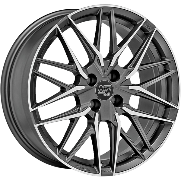 MSW 50-4 Grey Polished 7,00x17 4x100,00 ET42,00