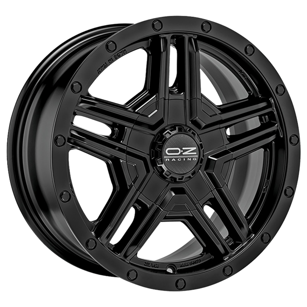 OZ RALLY ADVENTURE MATT BLACK 8,00x17 5x120,00 ET45,00