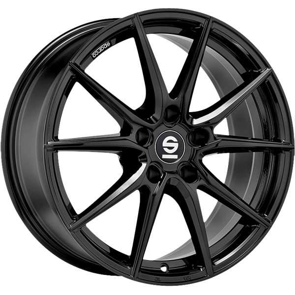 Sparco DRS Gloss Black 7,50x17 5x108,00 ET45,00