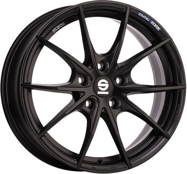 Sparco Trofeo 5 Black 8,00x18 5x114,30 ET45,00