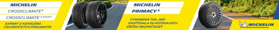 Kúpte si sadu letných alebo celoročných pneumatík Michelin!