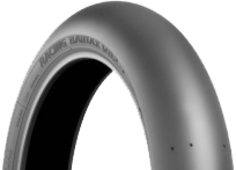 Detailný pohľad na behúň Bridgestone V02 90/580 R17 Front TL Soft