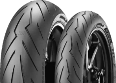 Detailný pohľad na behúň Pirelli Diablo Rosso III 240/45ZR17 (82 W) Rear TL M/C