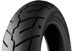 Detailný pohľad na behúň Michelin Scorcher 31 180/70 B16 77 H Rear TL M/C
