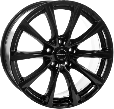 Borbet RE black glossy 7,00x16 5x114,30 ET50,00