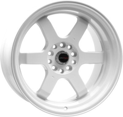 Japan Racing JR12 White 7,50x15 4x100,00 / 4x114,30 ET26,00