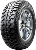 Detailný pohľad na behúň Radar Renegade R7 M/T 235/85 R16 120/116 Q POR, OWL