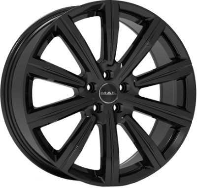 MAK Birmingham Gloss Black 8,50x19 5x108,00 ET45,00