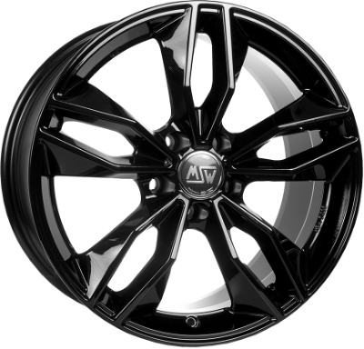 MSW 71 Gloss Black 7,50x17 5x108,00 ET38,00