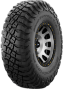 Detailný pohľad na behúň BFGoodrich Mud Terrain T/A KM3 33x10.50 R15 114 Q POR