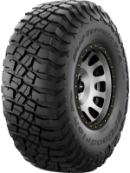 Detailný pohľad na behúň BFGoodrich Mud Terrain T/A KM3 33x12.50 R15 108 Q LT