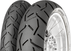 Detailný pohľad na behúň Continental ContiTrailAttack 3 90/90-21 54 H Front TL