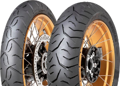 Detailný pohľad na behúň Dunlop Trailmax Meridian 90/90V21 (54 V) Front TL