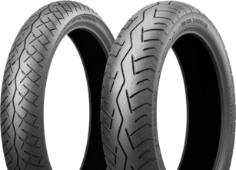 Detailný pohľad na behúň Bridgestone Battlax BT46 130/70-18 63 H Rear TL