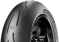 Detailný pohľad na behúň Metzeler Sportec M9 RR 200/55ZR17 (78 W) Rear TL M/C