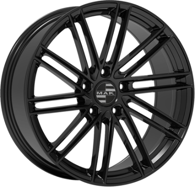 MAK Leipzig Gloss Black 9,00x20 5x130,00 ET50,00