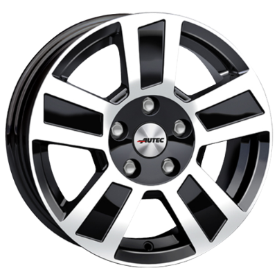 Autec Tigris Black Polished 6,00x14 4x100,00 ET30,00