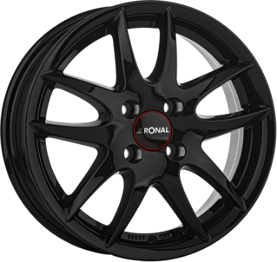 Ronal R46 Jetblack 6,50x15 4x100,00 ET38,00