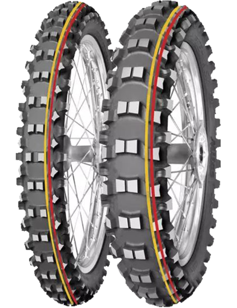 Mitas Terra Force - MX SAND 110/90-19 62 M Rear TT NHS Red, Red, SAND