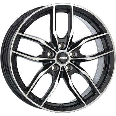 Autec Bavaris Black Polished 7,50x18 5x112,00 ET25,00