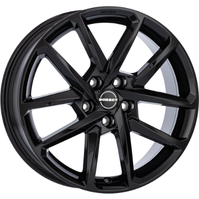 Borbet N black glossy 6,50x16 4x108,00 ET32,00