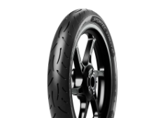 Detailný pohľad na behúň Metzeler Sportec Street 2 70/90-14 34 S Front TL M/C