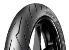 Detailný pohľad na behúň Pirelli Diablo Rosso Sport 80/90-17 44 S Front/Rear TL M/C