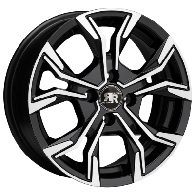 Racer CARVER Black Polished 6,00x15 4x108,00 ET25,00