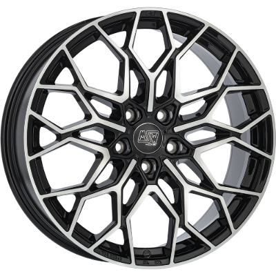 MSW 51 Black Polished 8,50x20 5x112,00 ET45,00