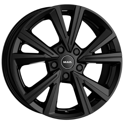MAK Qvarz Gloss Black 7,00x17 5x100,00 ET51,00