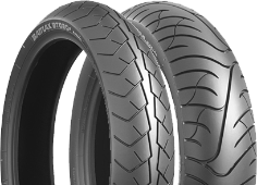 Detailný pohľad na behúň Bridgestone BT 020 120/70 B17 58 V Front TL M/C M