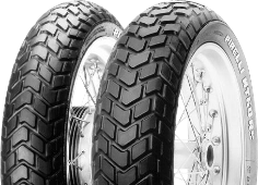 Detailný pohľad na behúň Pirelli MT 60 RS 150/80 B16 77 H Rear TL M/C reinf