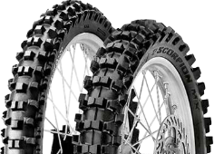 Detailný pohľad na behúň Pirelli Scorpion XC Mid Soft 120/100-18 68 M Rear TT NHS