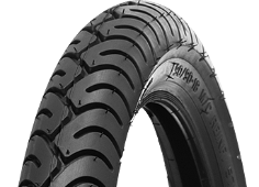 Detailný pohľad na behúň Metzeler ME 22 3.50-18 62 P Front/Rear TT RF