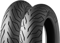 Detailný pohľad na behúň Michelin CITY GRIP 100/90-12 64 P Front/Rear TL RF
