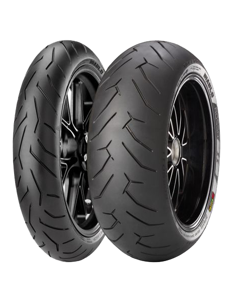 Pirelli Diablo Rosso II 170/60ZR17 (72 W) Rear TL M/C
