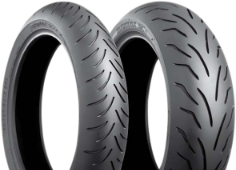 Detailný pohľad na behúň Bridgestone SC1 110/70-13 48 P Front TL